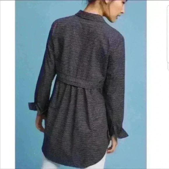 Anthropologie / Maeve Aled long sleeve button down women’s xs dress shirt - Picture 1 of 3
